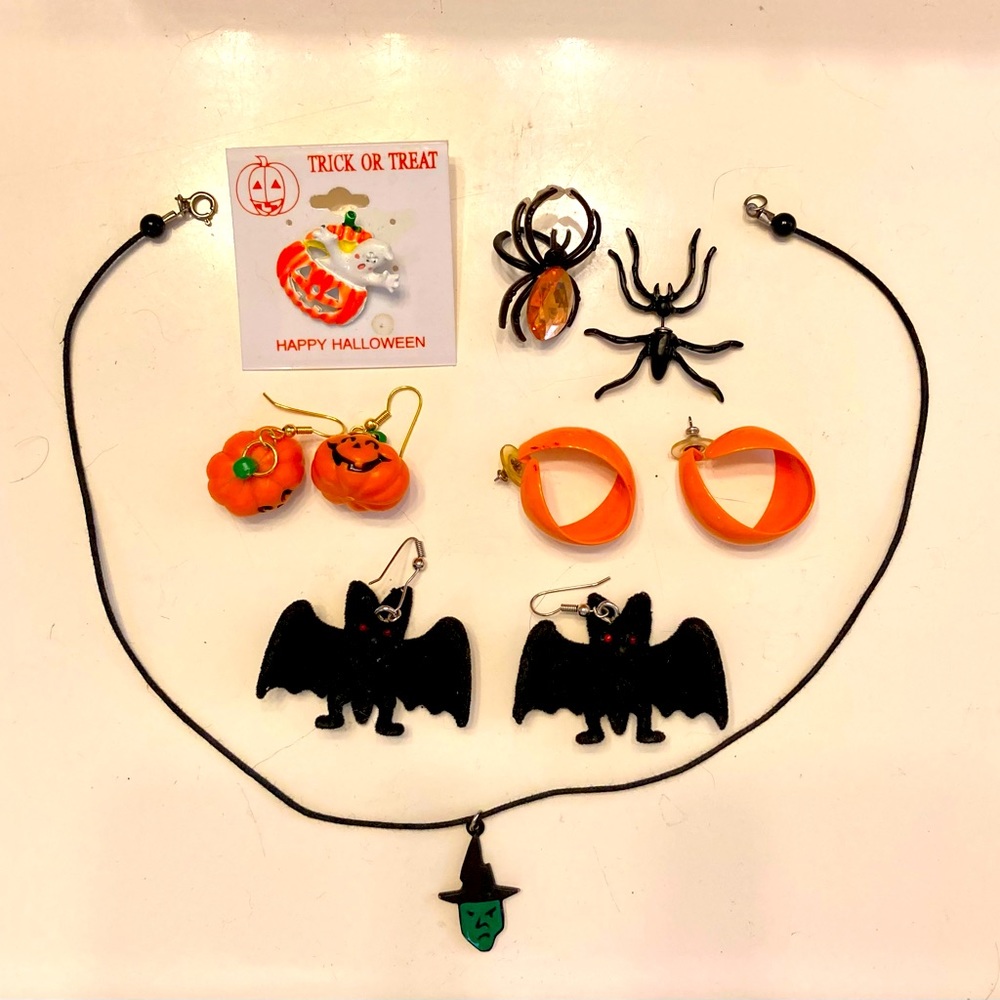 Halloween 🕷️ 🧙 👻 🎃 costume jewelry